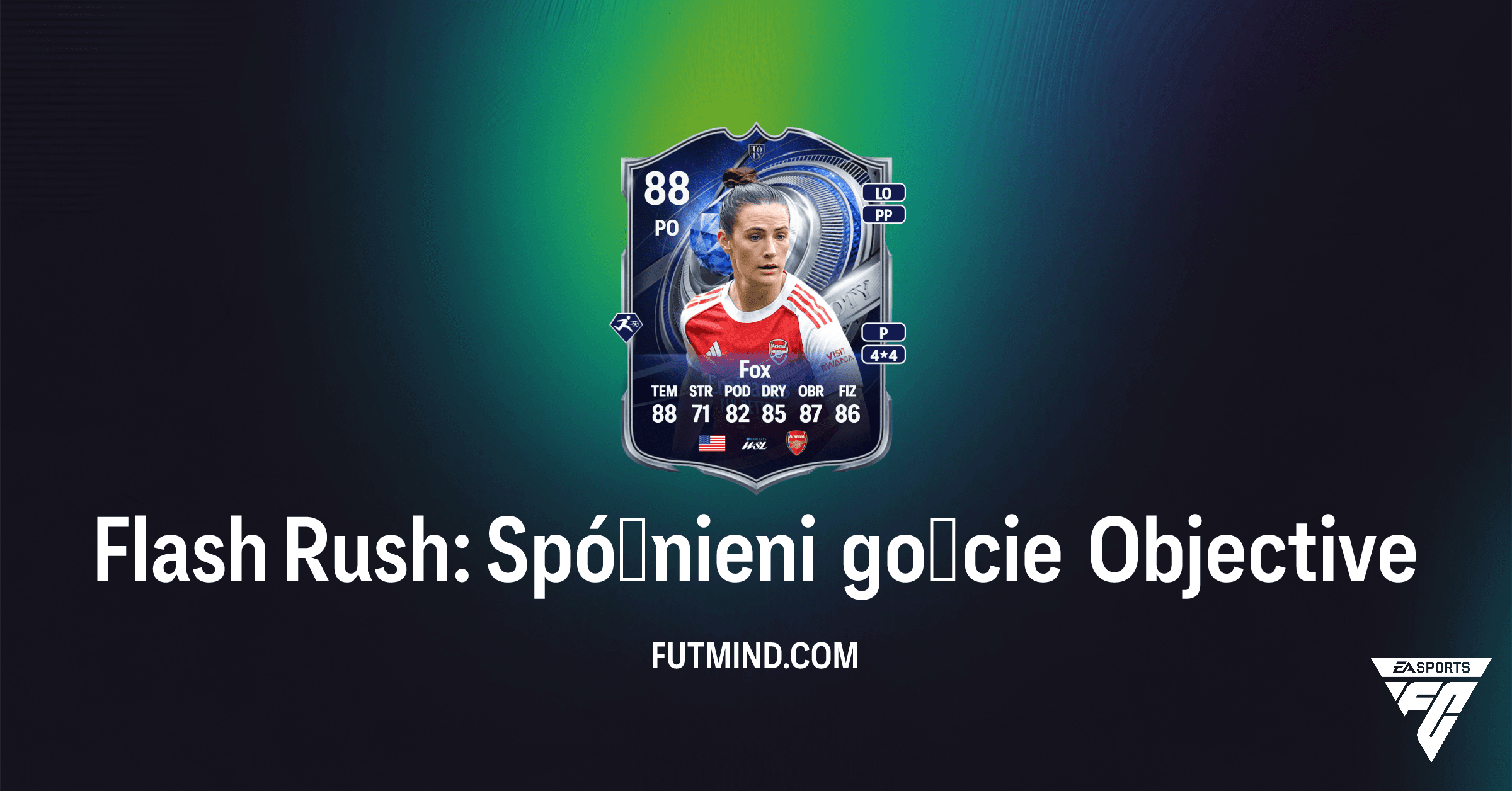 Flash Rush: Spóźnieni goście w FC 26 – Jak zdobyć Emily Fox Wyróżnień TOTY?