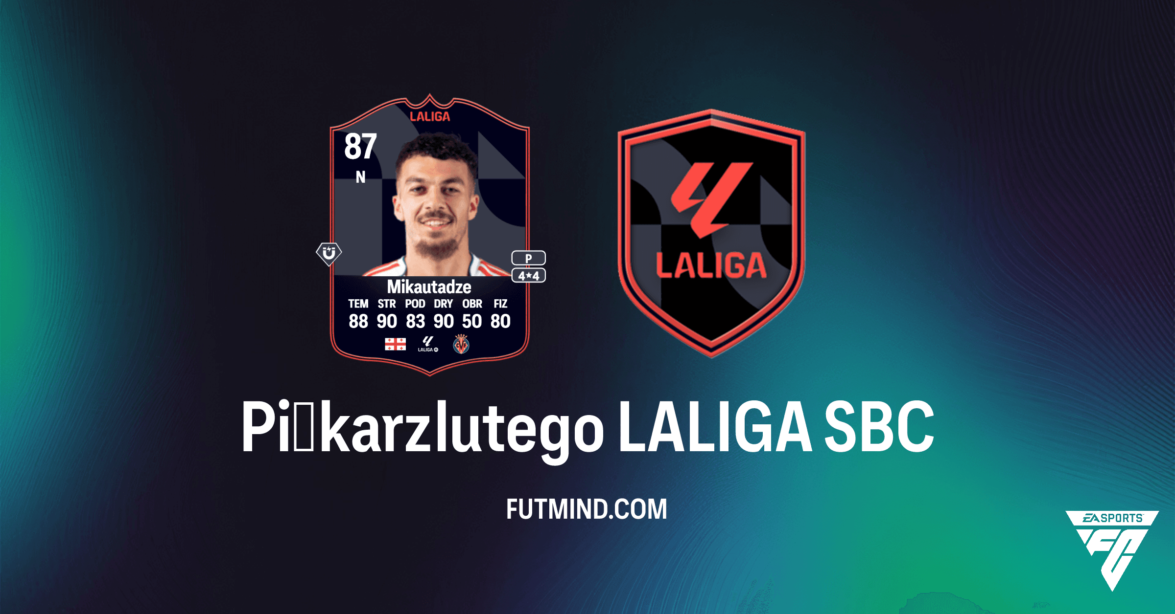 SBC Piłkarz lutego LALIGA: Georges Mikautadze – Analiza i rozwiązanie POTM