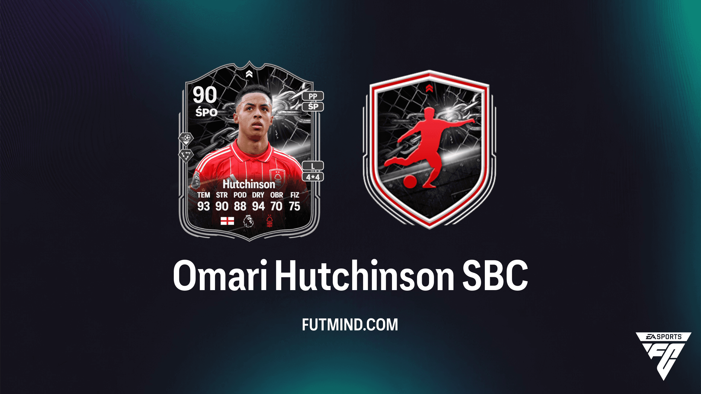 Omari Hutchinson SBC - Jak ukończyć i czy warto? Analiza karty Szaleństwo z meczu UEL