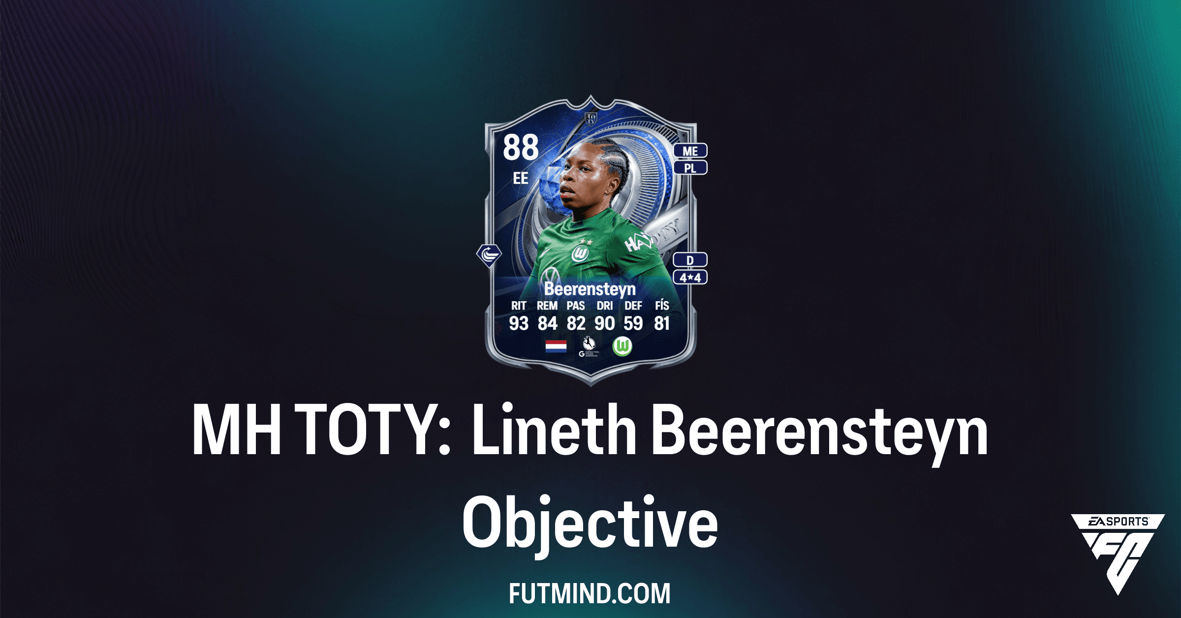 MH TOTY: Lineth Beerensteyn – Como Obter a Jogadora Grátis no FC 26 Ultimate Team