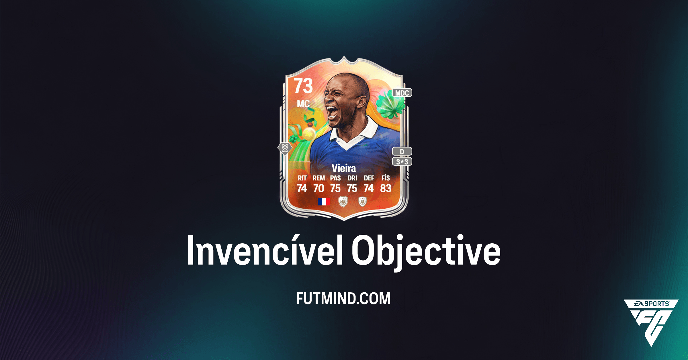 Invencível: Desbloqueie Patrick Vieira Superestrelas de Prata na Digressão Mundial FC 26