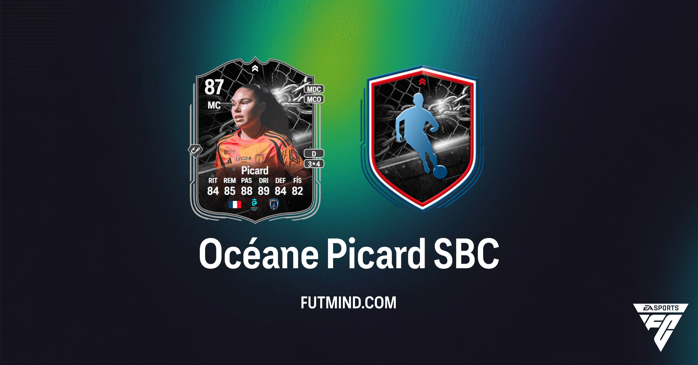 Océane Picard SBC: Desbloqueia a Carta Confronto UWCL no FC 26 Ultimate Team