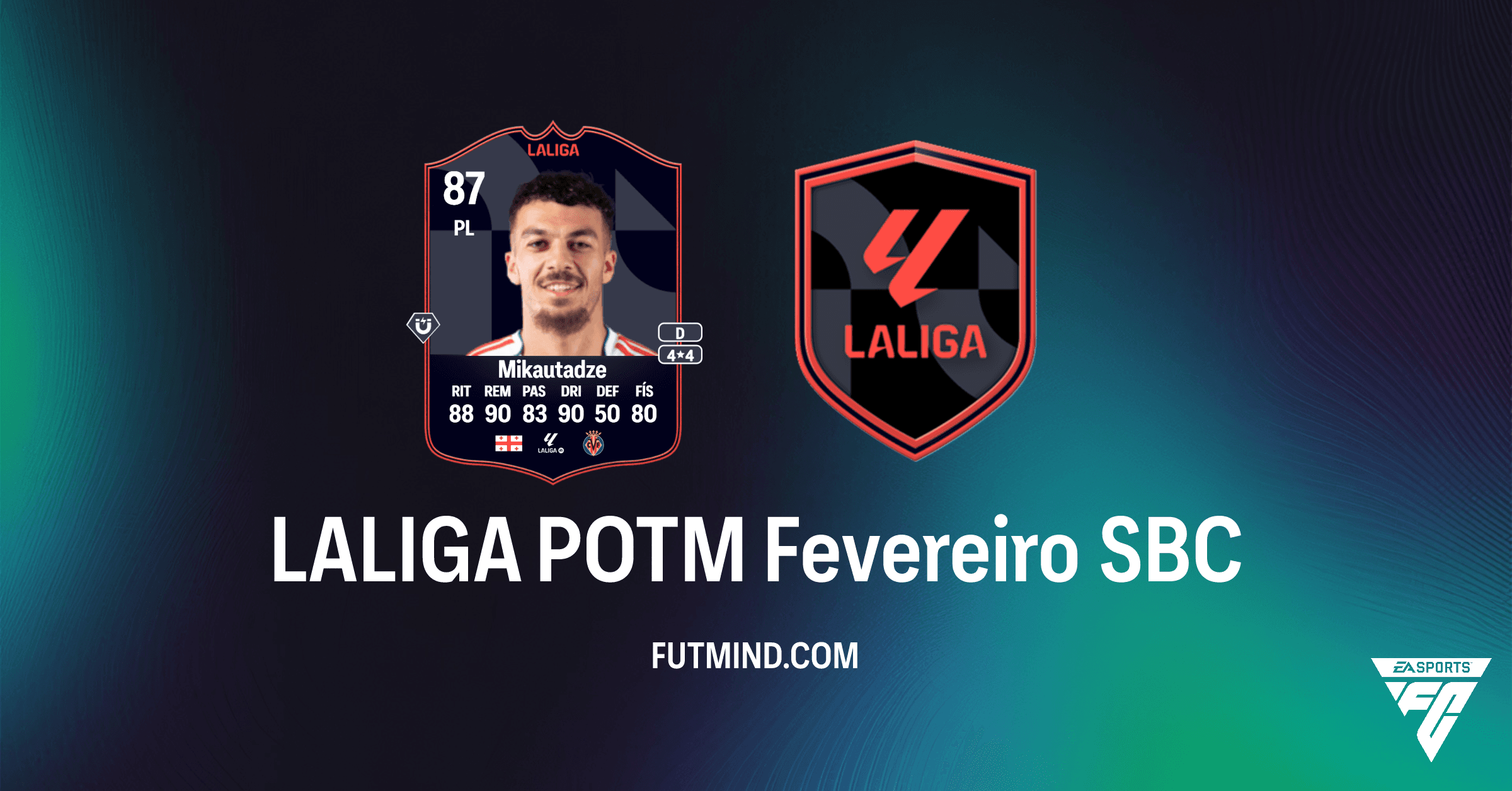 Como Completar o SBC LALIGA POTM Fevereiro: Vale a Pena Georges Mikautadze?