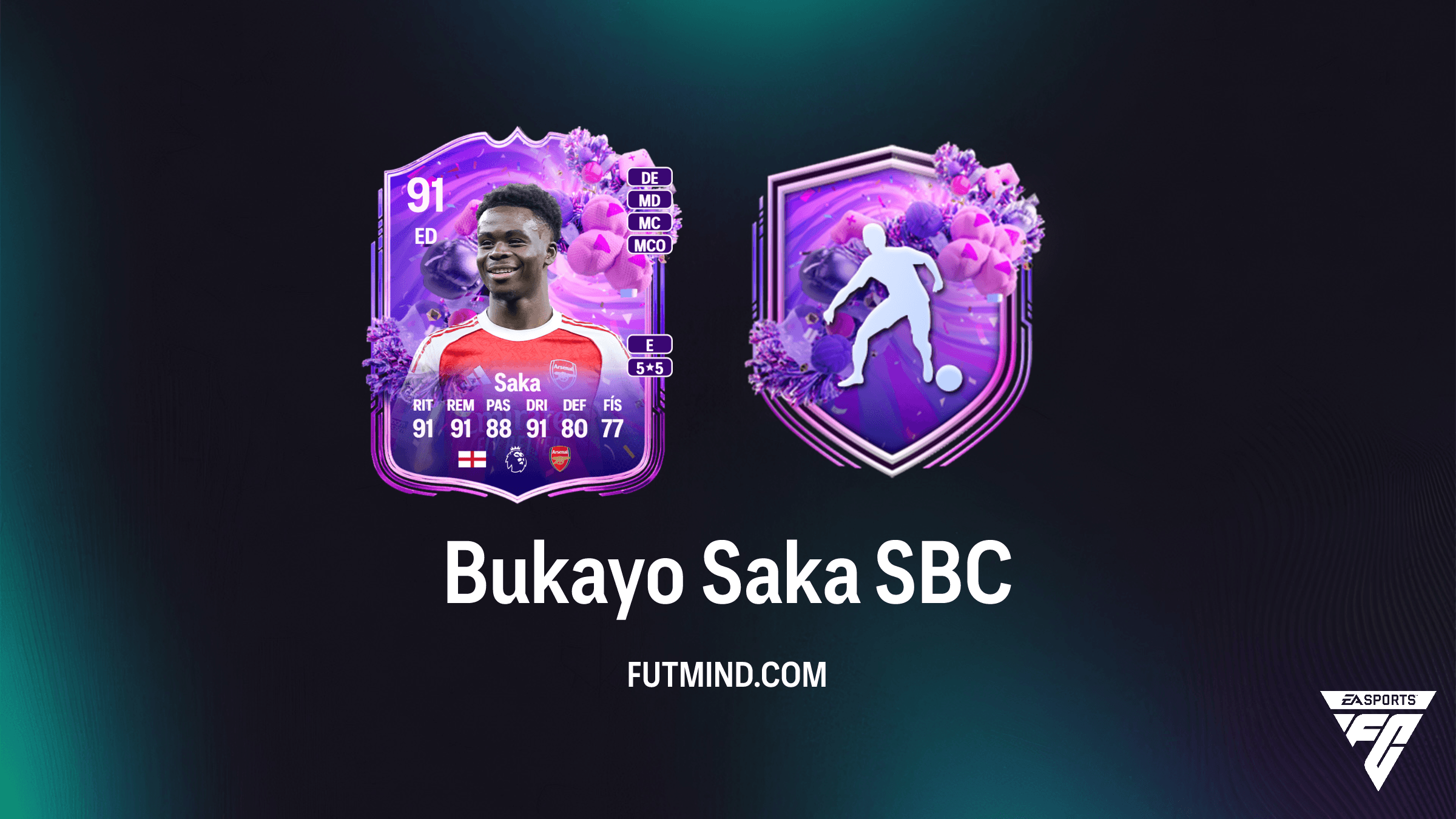 Como completar o SBC Bukayo Saka Aniversário FUT no FC 26 - Vale a pena?