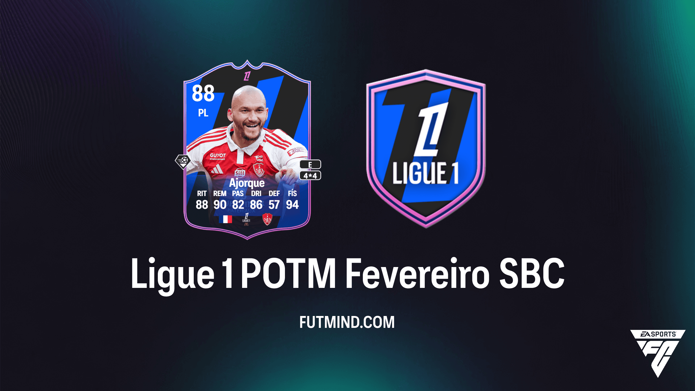 Como completar o SBC Ligue 1 POTM Fevereiro: Ludovic Ajorque no FC 26