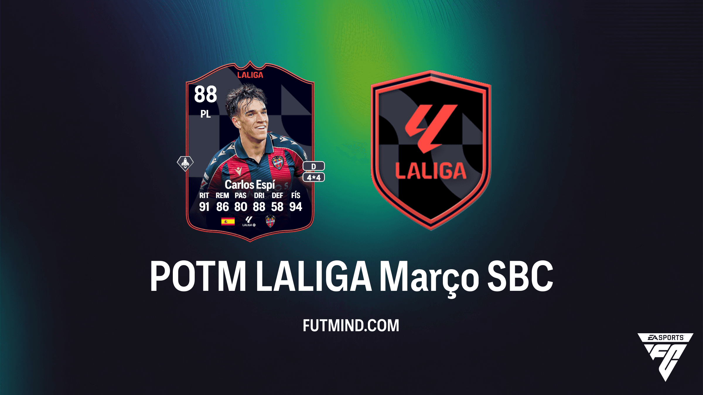 Guia do SBC POTM LALIGA Março: Como Conseguir Carlos Espí no FC 26