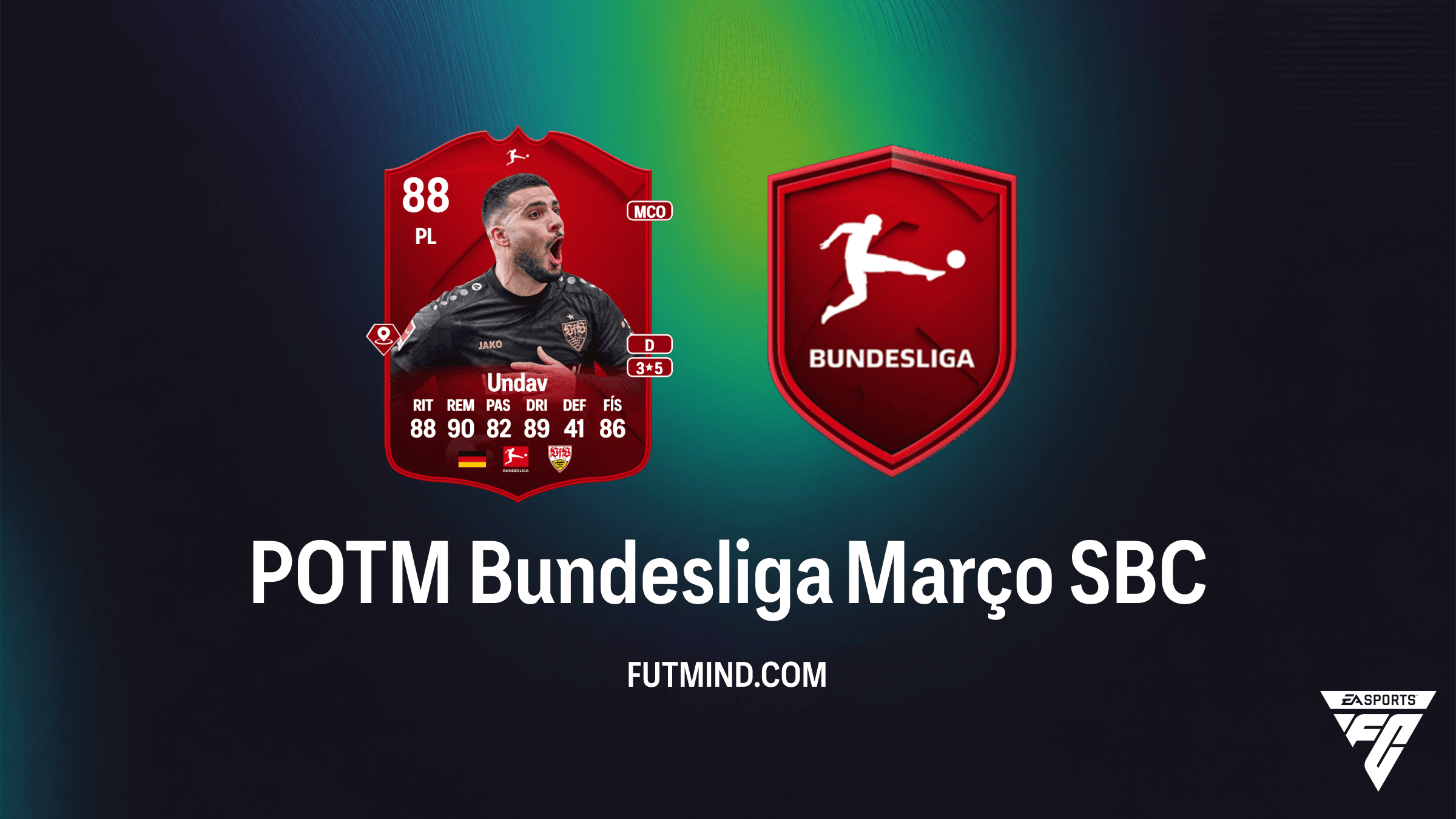 SBC POTM Bundesliga Março: Como completar Deniz Undav no FC 26