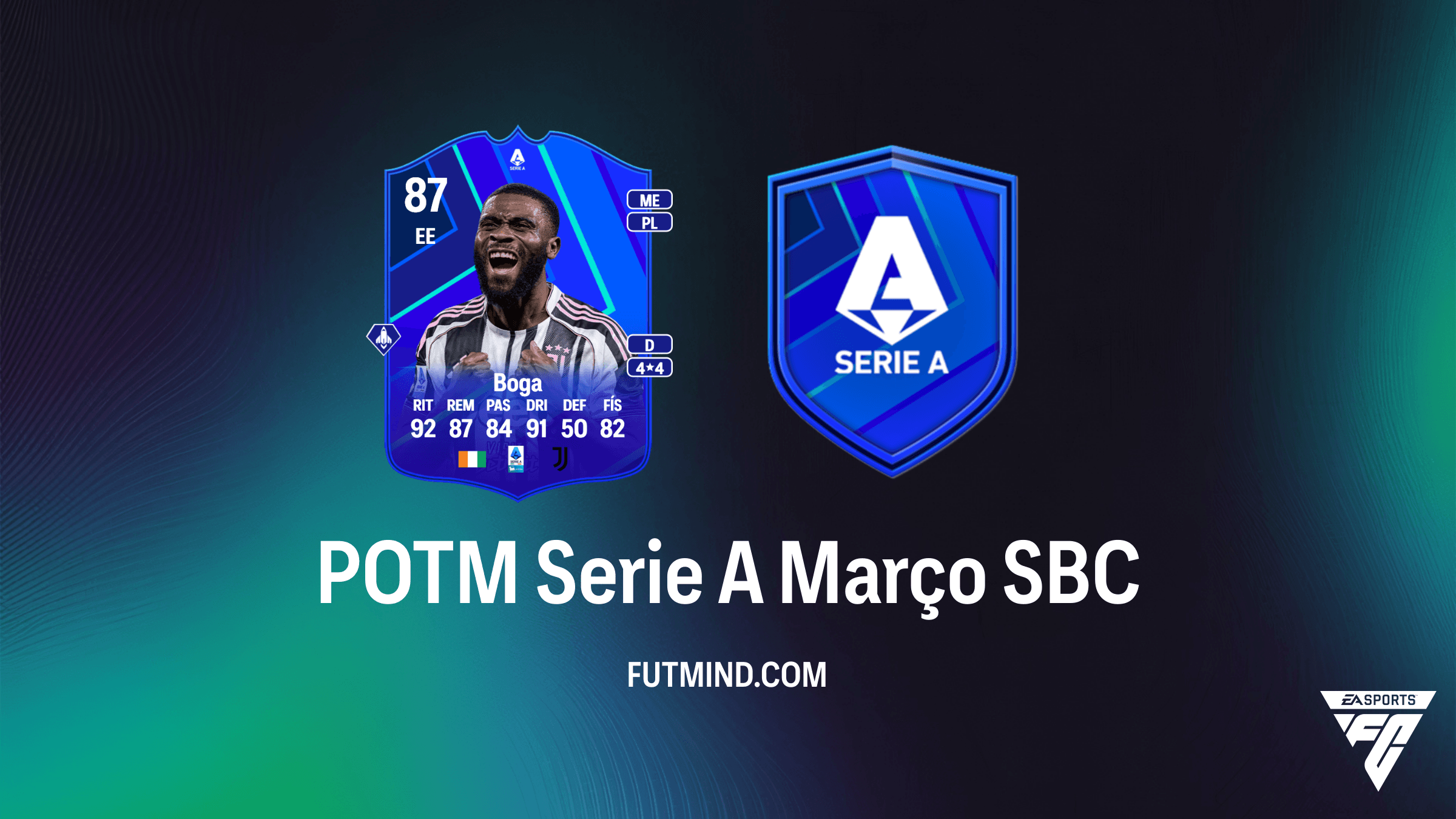 SBC POTM Serie A Março: Como Completar o Desafio de Jérémie Boga no FC 26