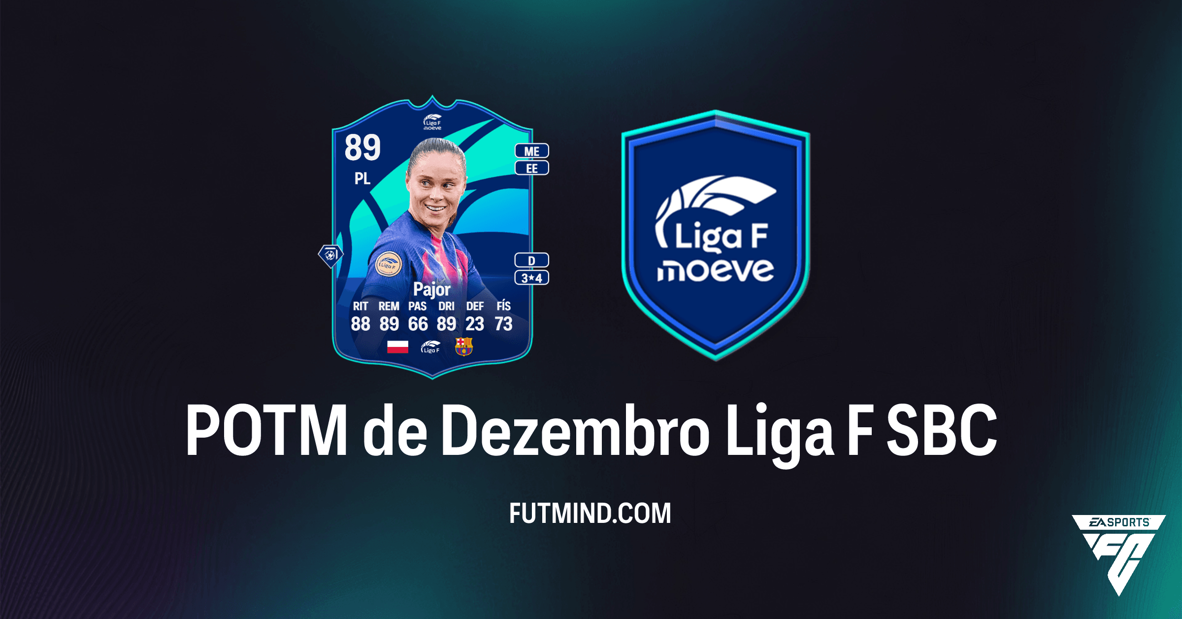 SBC POTM de Dezembro Liga F no FC 26: Desbloqueie Ewa Pajor!