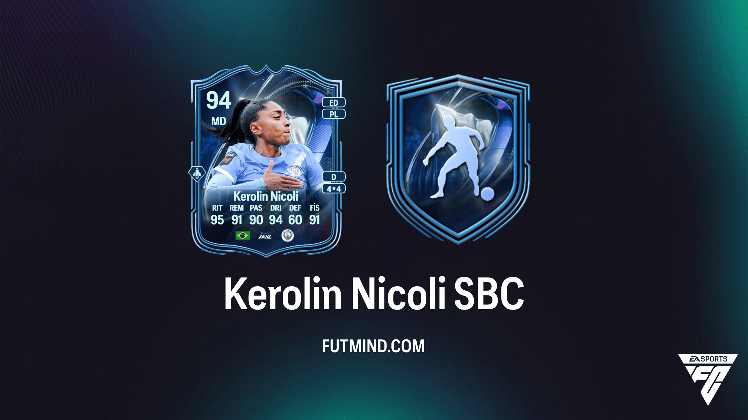 Como Completar o SBC Kerolin Nicoli Menções Honrosas TOTS no FC 26