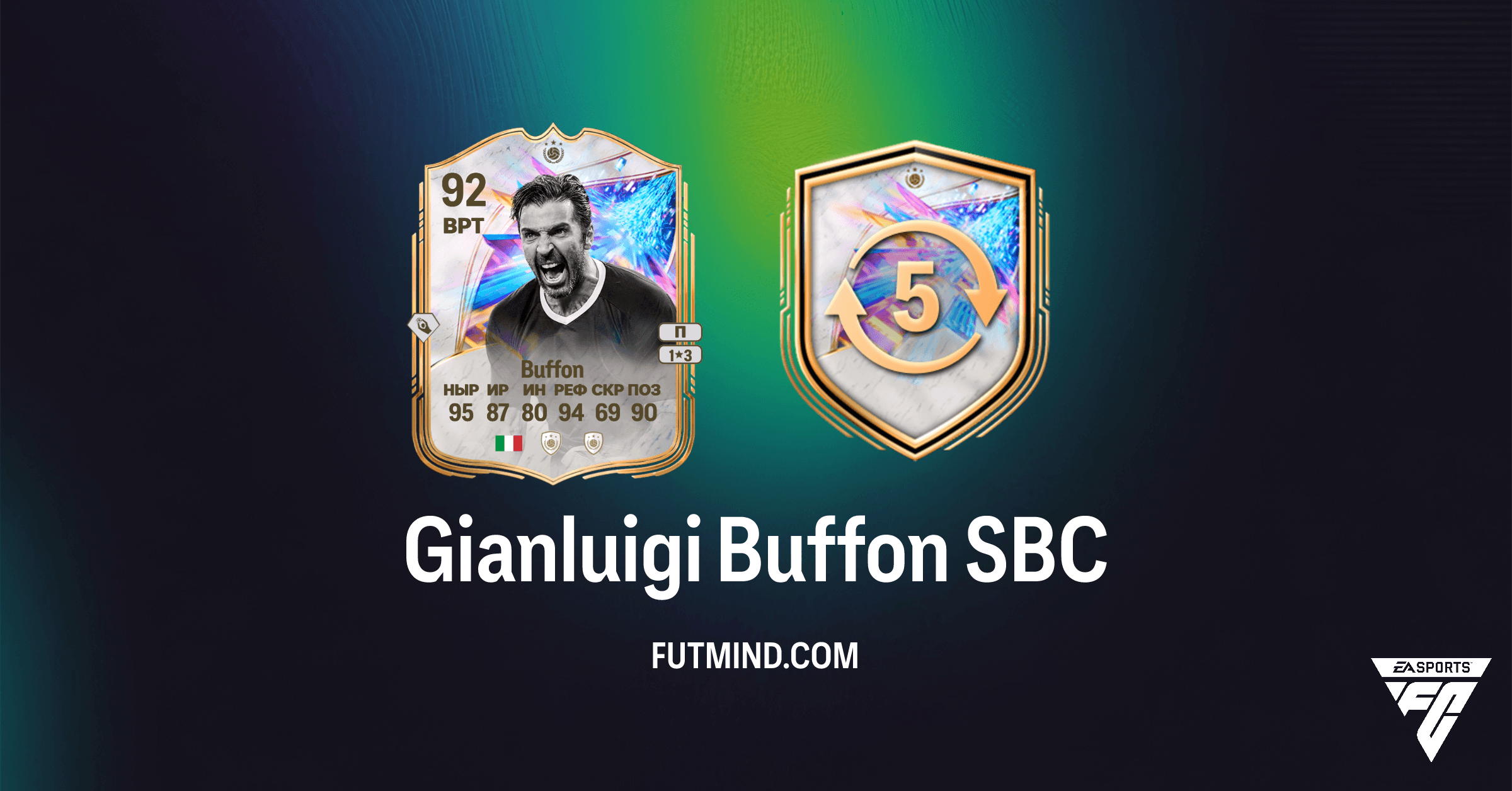 Gianluigi Buffon SBC в FC 26 Ultimate Team: Легенда Возвращается!
