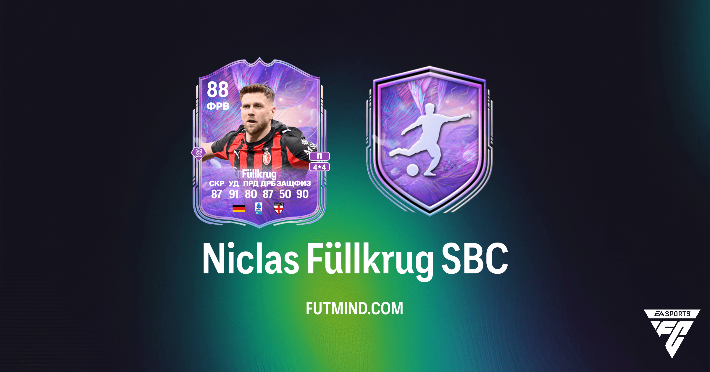 Niclas Füllkrug Fantasy FC SBC в FC 26: Обзор, Стоимость и Решение