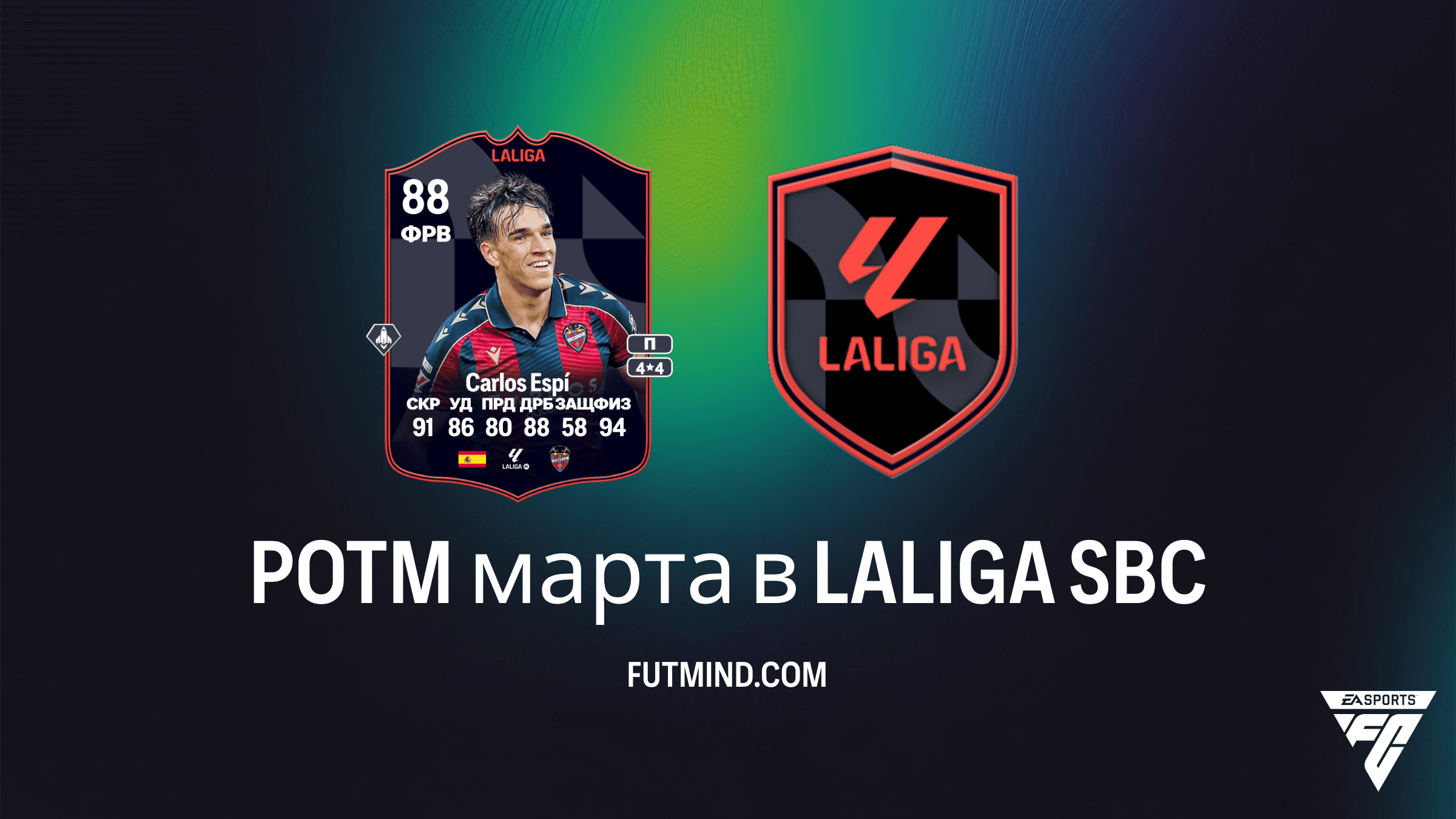 POTM марта в LALIGA: Обзор и решение SBC Карлоса Эспи в FC 26