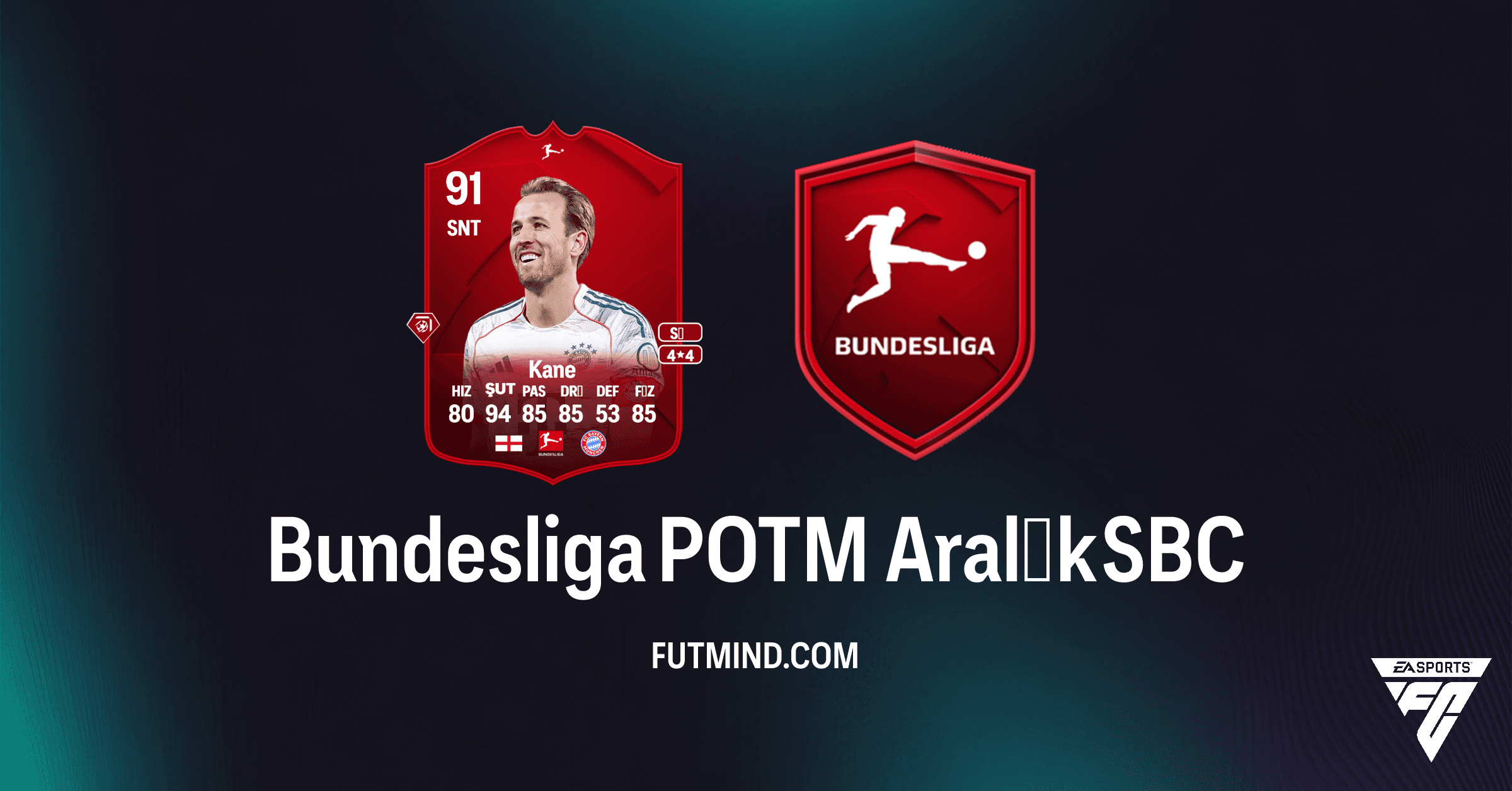 Bundesliga POTM Aralık SBC: Harry Kane'i Kadronuza Katın! (FC 26 Ultimate Team)
