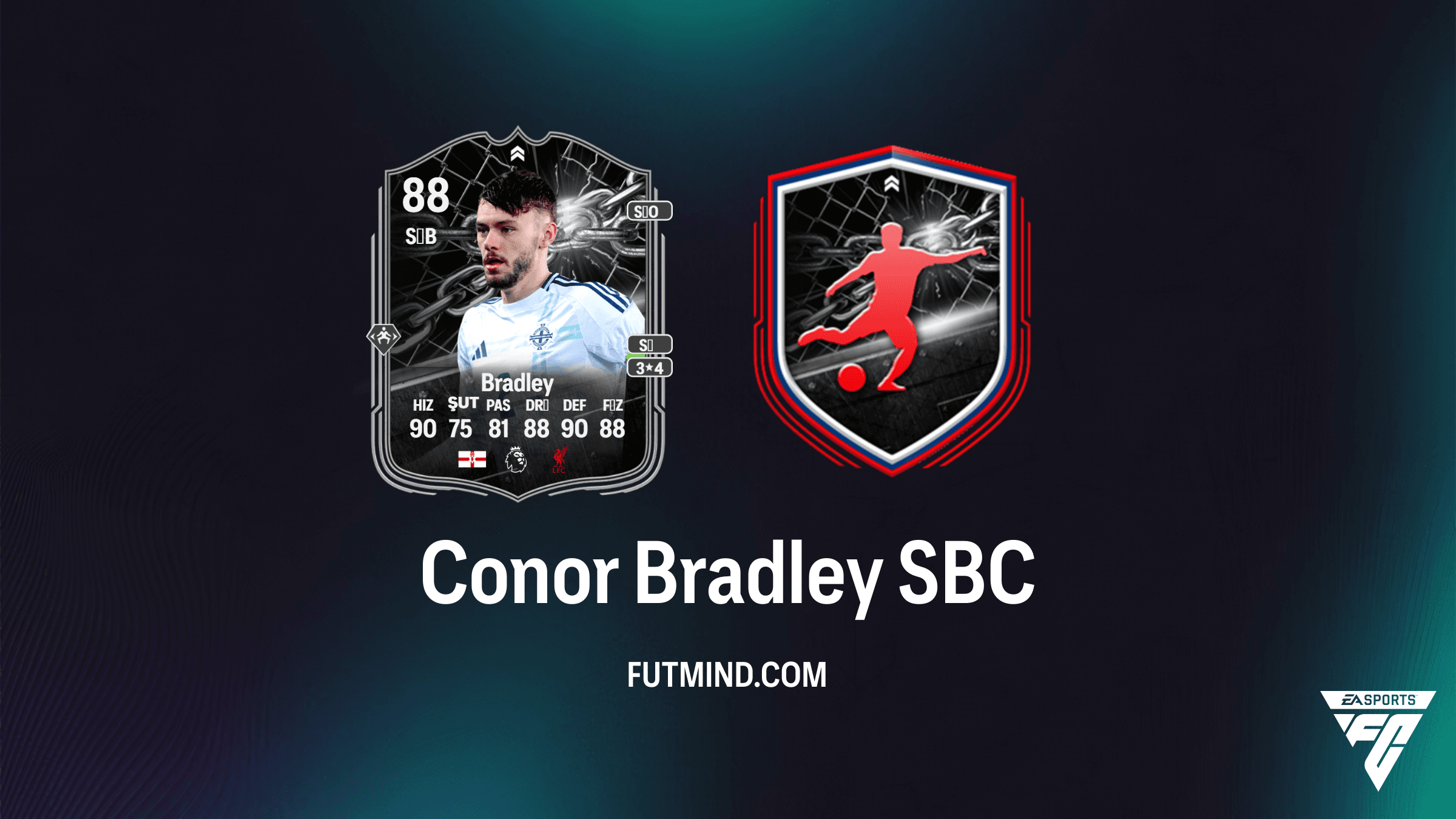 FC 26 Conor Bradley Müsabaka SBC: İtalya - Kuzey İrlanda Playoff Mücadelesi