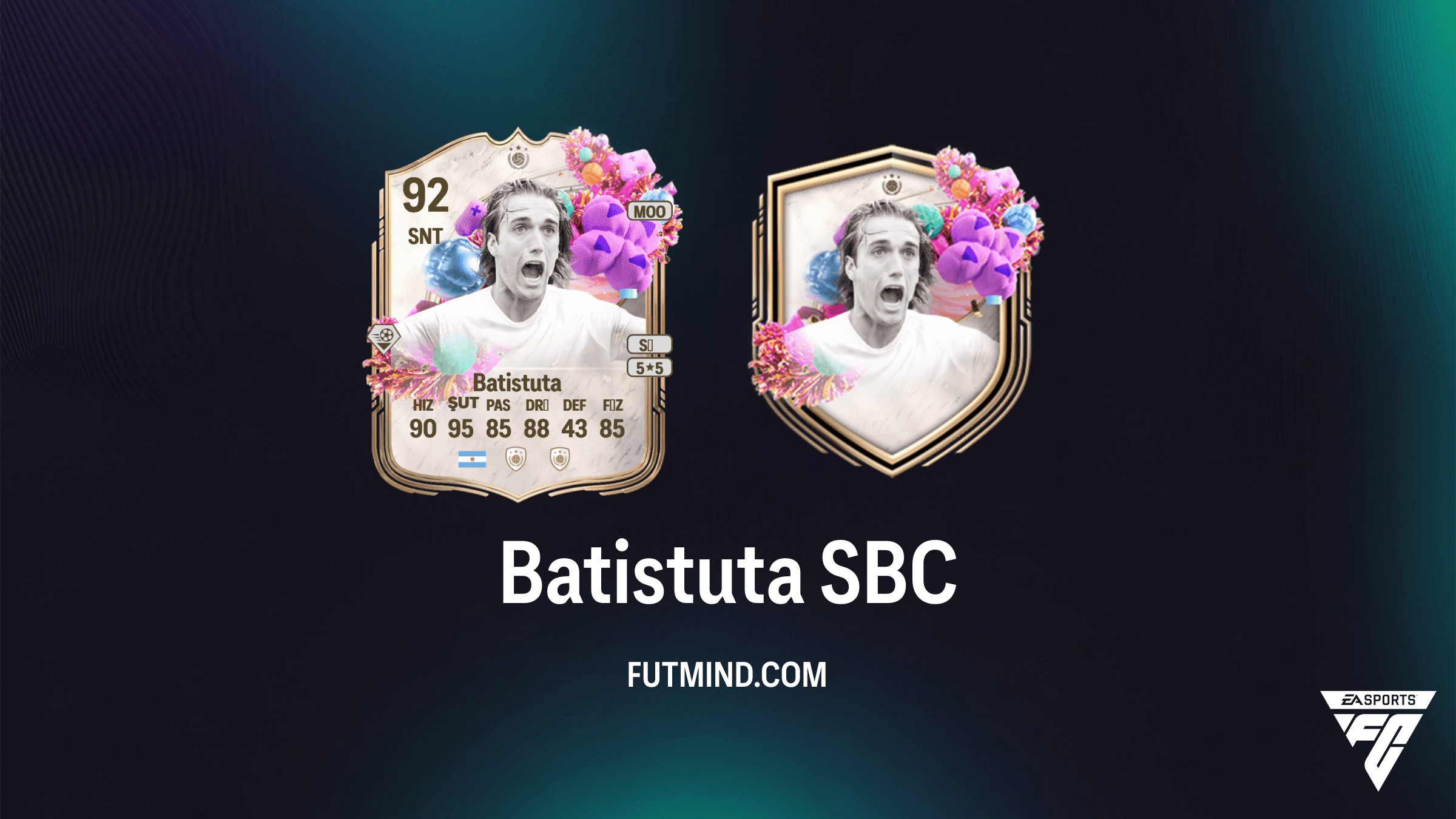 Gabriel Batistuta FUT Doğum Günü İkon SBC Rehberi: Batigol Ultimate Team'e Geri Dönüyor