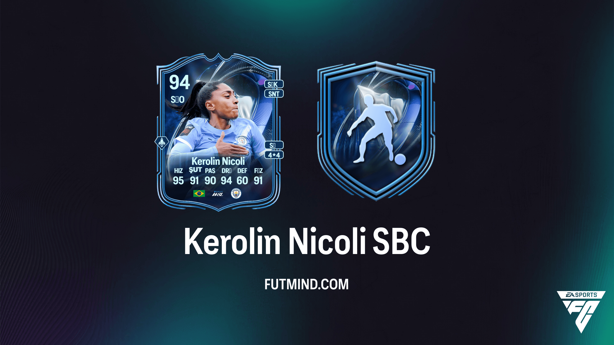 Kerolin Nicoli TOTS Mansiyon Listesi SBC Çözümü ve Oyuncu İncelemesi