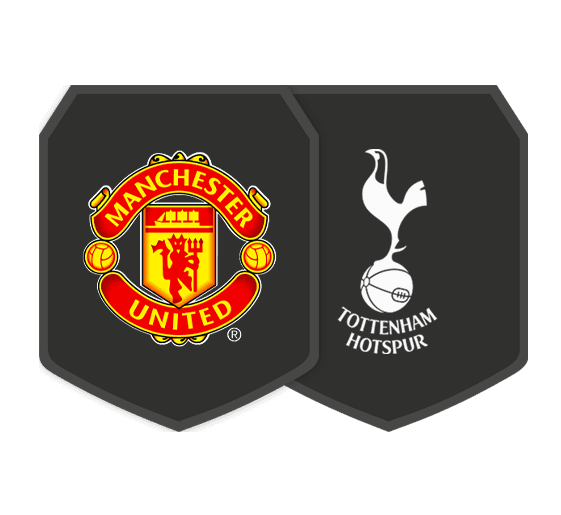 Sfide Creazione Rosa Manchester United vs Tottenham logo