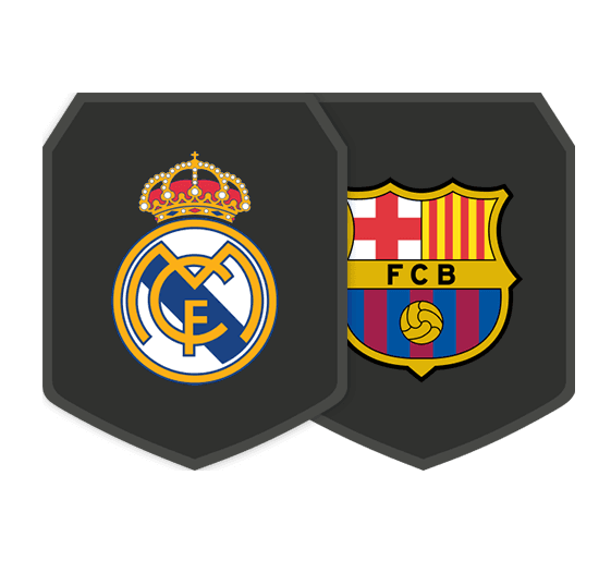    Real Madrid 대 Barcelona logo