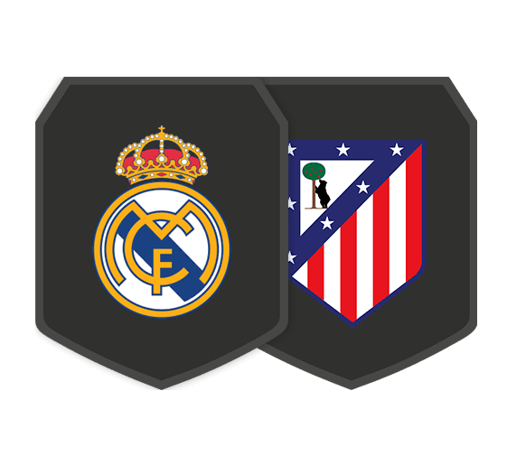 Sfide Creazione Rosa Real Madrid vs Atlético Madrid logo