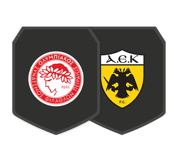 Byg en trup-udfordringer Olympiakos FC v AEK Athens logo