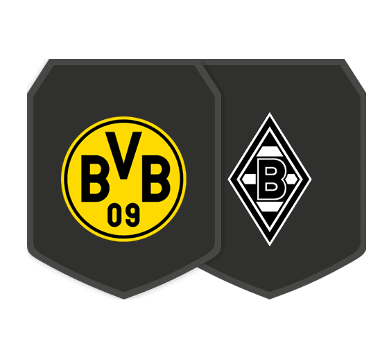 Sfide Creazione Rosa Borussia Dortmund vs Borussia M'gladbach logo