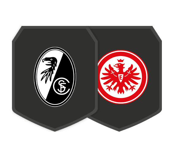 Sfide Creazione Rosa Friburgo vs Eintracht Francoforte logo