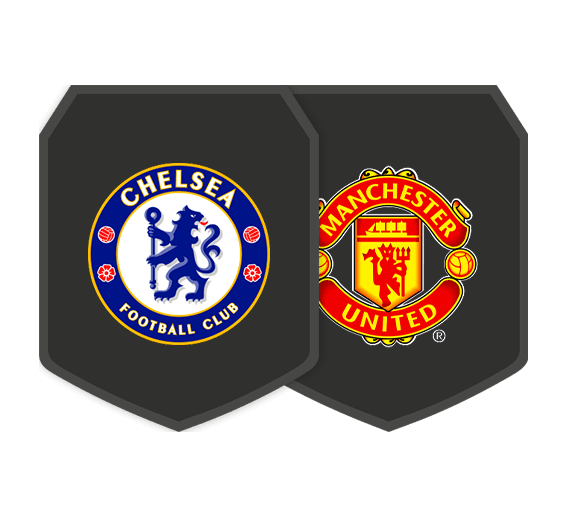 Sfide Creazione Rosa Chelsea vs Manchester United logo