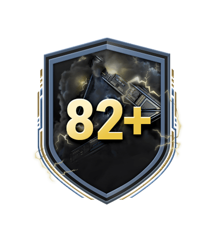 Squad Building Challenges 82+ upgrade x14 logo