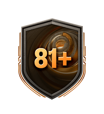 Squad Building Challenges 81+ Double Upgrade logo