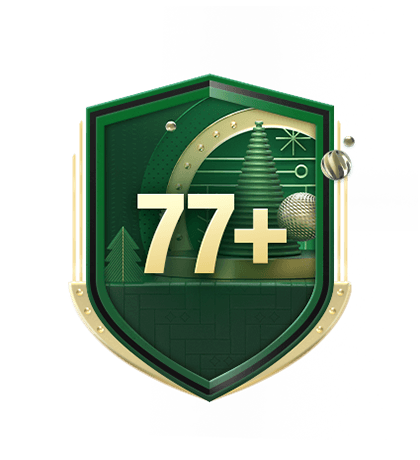 Squad Building Challenges 77+ Player Pick logo