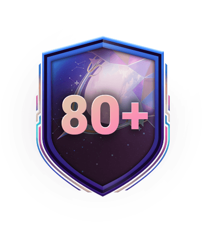 Squad Building Challenges 80+ 1 of 3 Player Pick logo