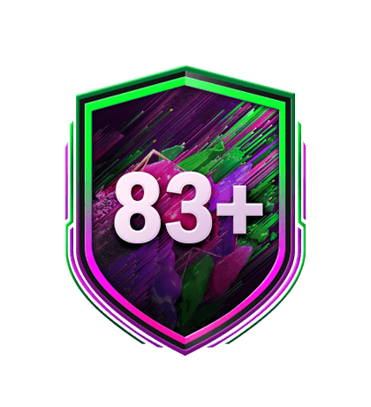 チーム編成チャレンジ 83+ 1 of 3 Player Pick logo