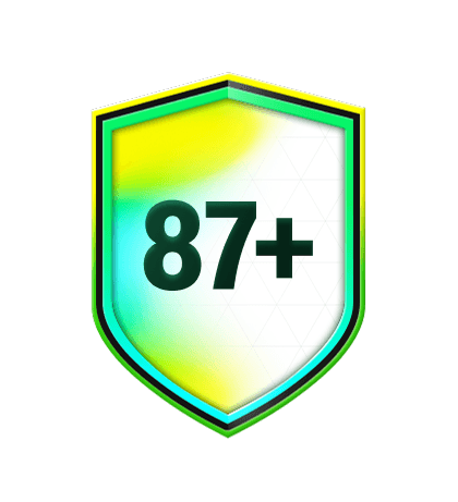Испытания подбора команды Выбор 1 из 3 игроков 87+ logo