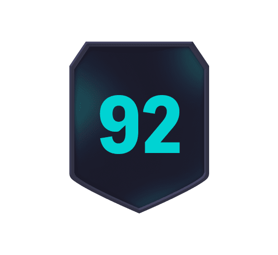 阵容创建挑战 评分为 92 的阵容 logo