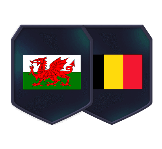 Byg en trup-udfordringer Wales v Belgien logo