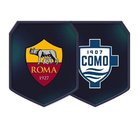 Lagbyggingsoppgaver AS Roma v Como 1907 logo