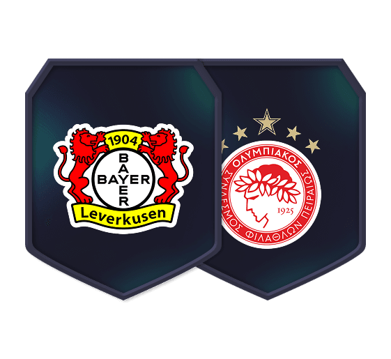 Výzvy tvorby týmu Leverkusen vs. Olympiakos logo