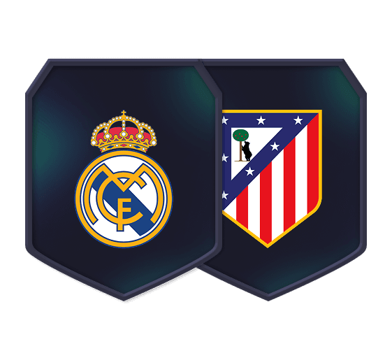 DCP Real Madrid x Atlético Madrid logo