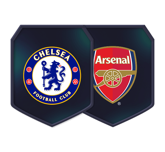 Squad Building Challenges Chelsea v Arsenal logo