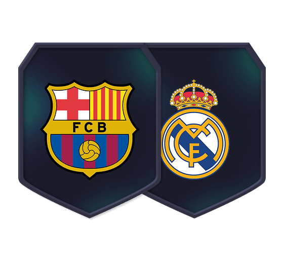 스쿼드 구성 챌린지 FC 바르셀로나 대 레알 마드리드 logo