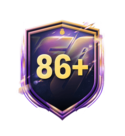 Squad Building Challenges 86+ Base Hero Upgrade logo