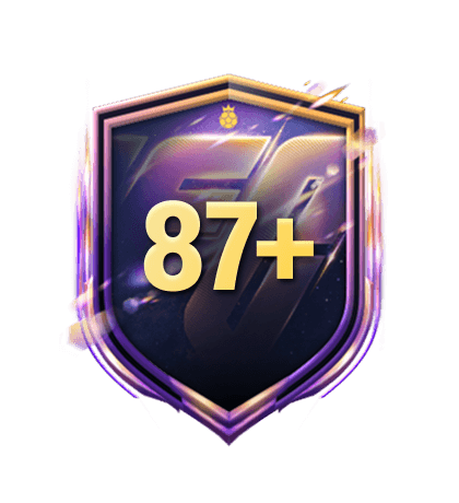 Squad Building Challenges 1 of 4 87+ Base/US/UEFA Primetime Hero Pick logo