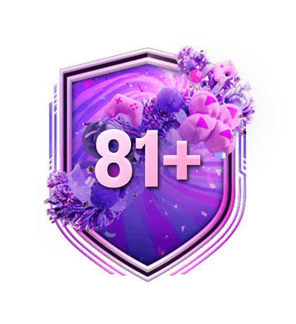 Wyzwania budowania składu Wybór 1 z 3 kart piłk. 81+ logo