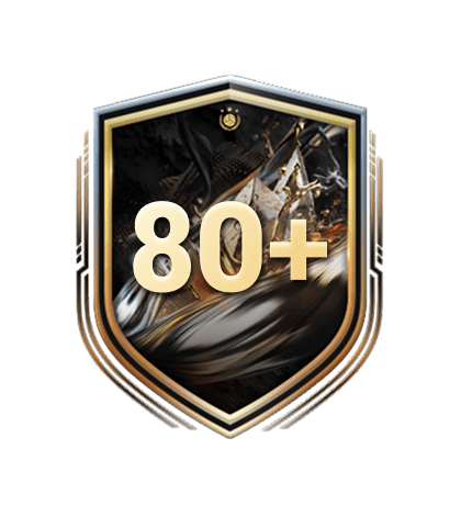 チーム編成チャレンジ 80+ 選手ピック 10名のうち4名 logo