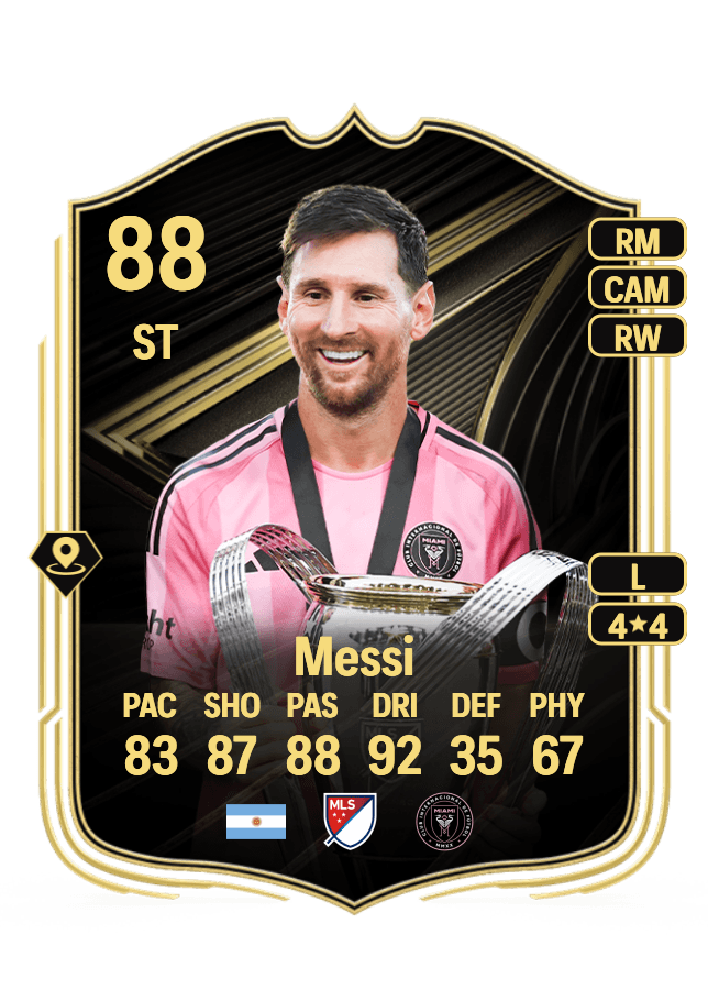 Lionel Messi card