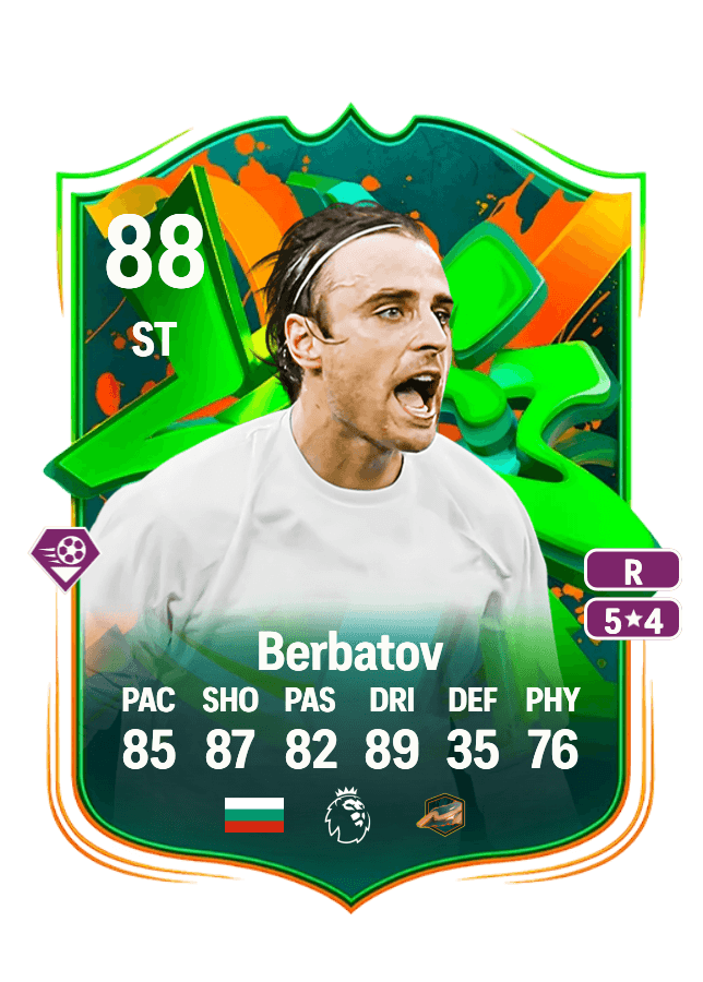 Dimitar Berbatov card