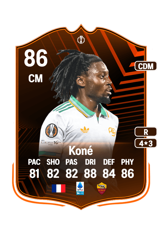 Kouadio Manu Koné card