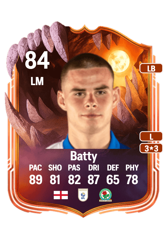 Jake Batty card
