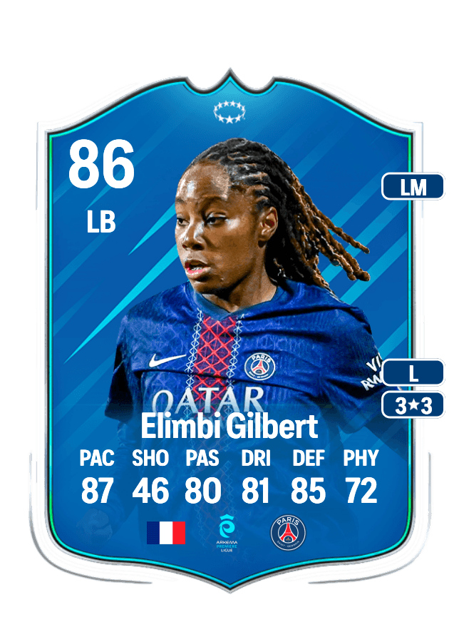 Tara Elimbi Gilbert card